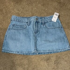 Hollister Light Blue Denim Mini Skirt size 0